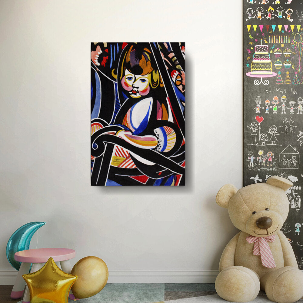 Abstract Child Portrait