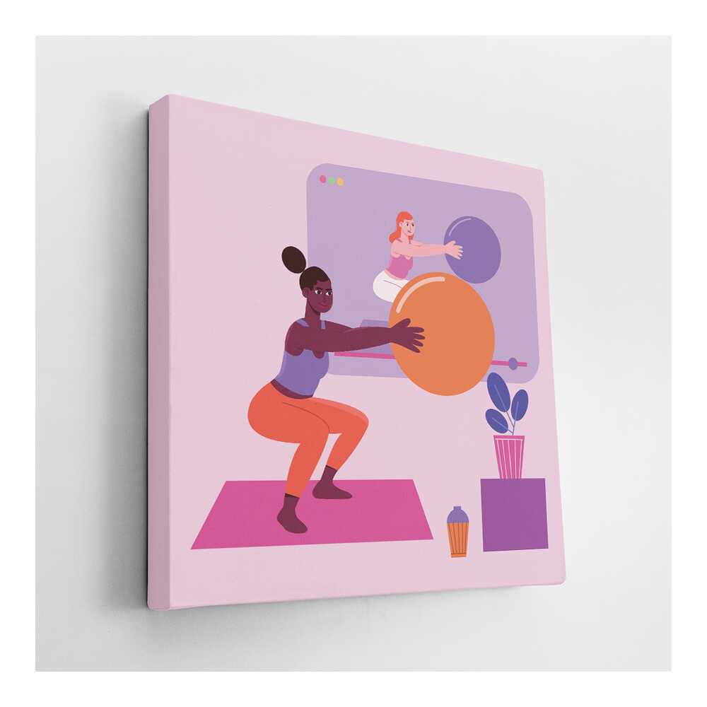 Picasoul - Picasoul Curated - Home Workout Inspiration - Wall Decor