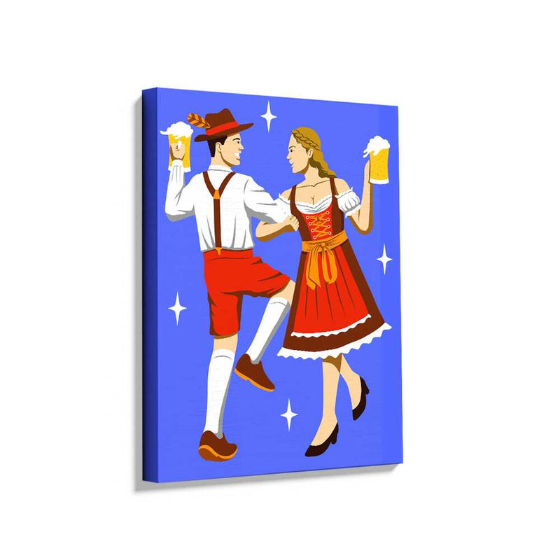 Picasoul - Picasoul Curated - Beer Dance Couple - Wall Decor