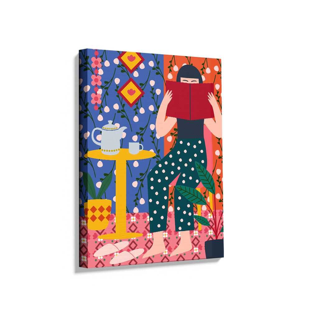 Picasoul - Picasoul Curated - Quiet Reading Moment - Wall Decor