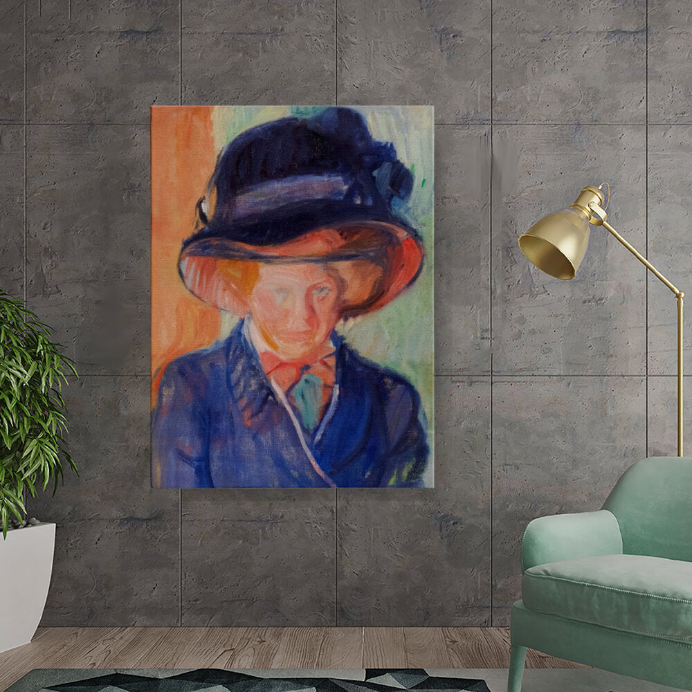 Portrait In Blue