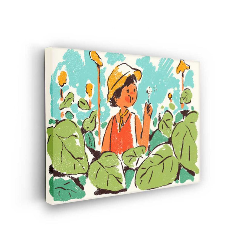 Picasoul - Picasoul Curated - Child In A Garden - Wall Decor