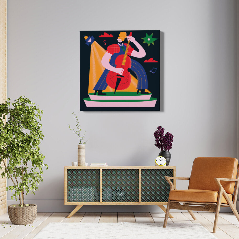 Colorful Musician