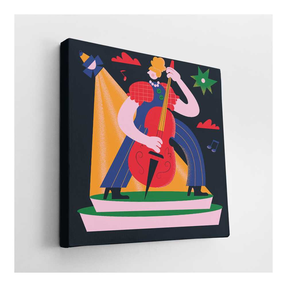 Picasoul - Picasoul Curated - Colorful Musician - Wall Decor
