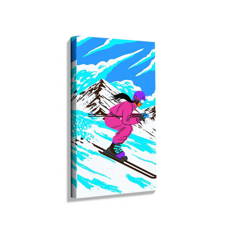 Picasoul - Picasoul Curated - Skiing Adventure - Wall Decor