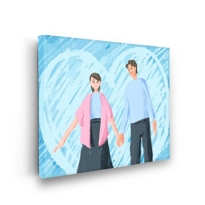 Picasoul - Picasoul Curated - Holding Hands In Love - Wall Decor