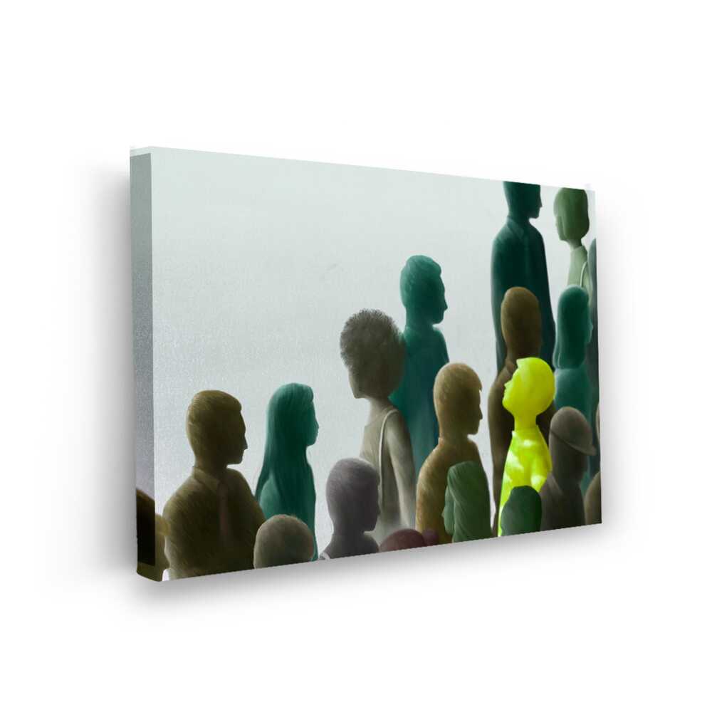 Picasoul - Picasoul Curated - Standing Out In The Crowd - Wall Decor