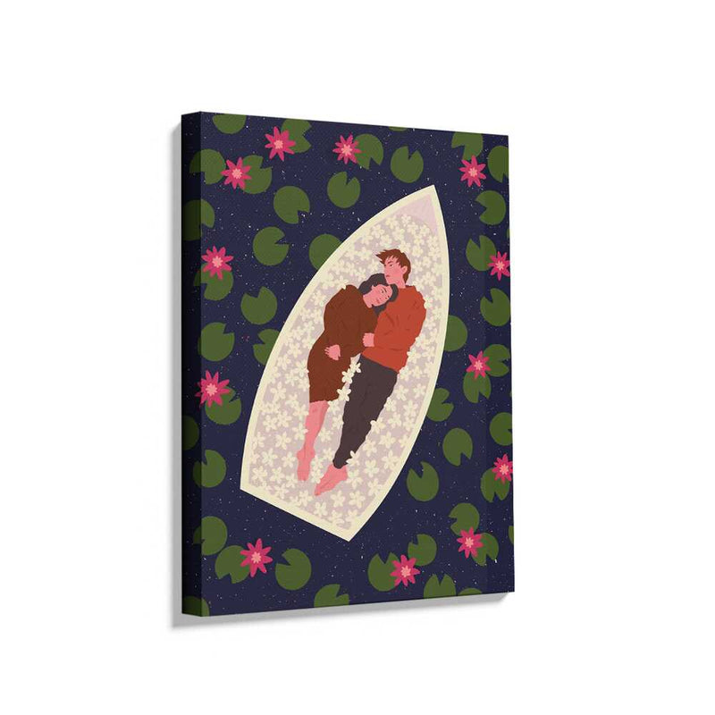 Picasoul - Picasoul Curated - Lovers On A Floral Boat - Wall Decor