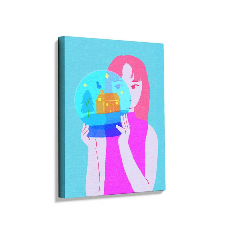 Picasoul - Picasoul Curated - Home In A Snow Globe - Wall Decor