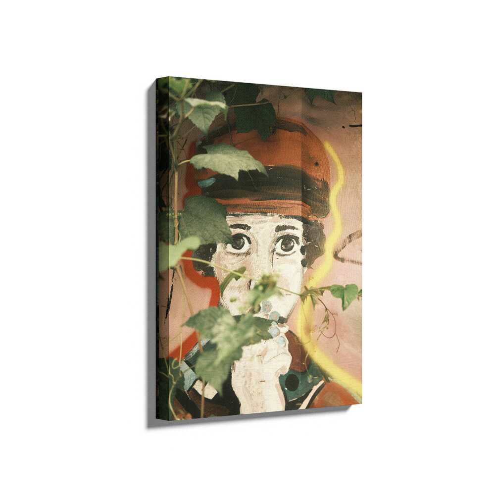 Picasoul - Picasoul Curated - Mysterious Portrait In Greenery - Wall Decor