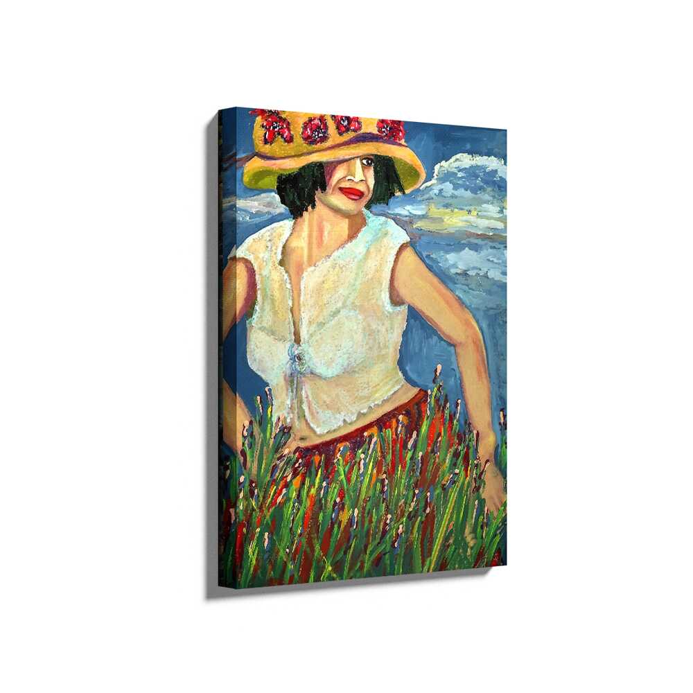 Picasoul - Picasoul Curated - Woman In A Garden - Wall Decor