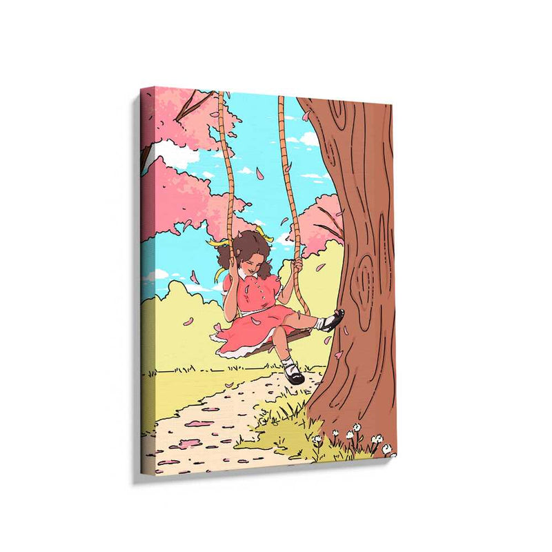 Picasoul - Picasoul Curated - Swinging In Spring - Wall Decor