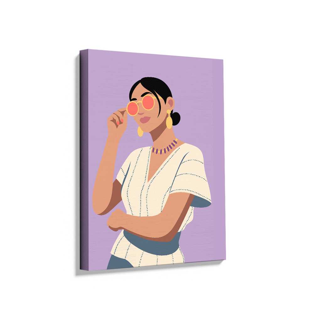 Picasoul - Picasoul Curated - Stylish Woman In Sunglasses - Wall Decor