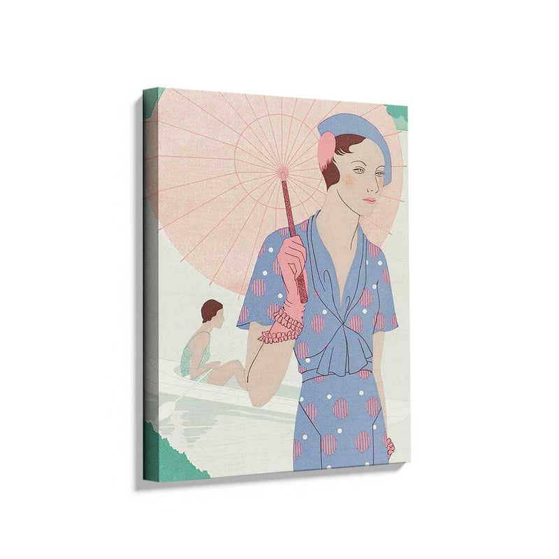 Picasoul - Picasoul Curated - Elegant Woman With Parasol - Wall Decor