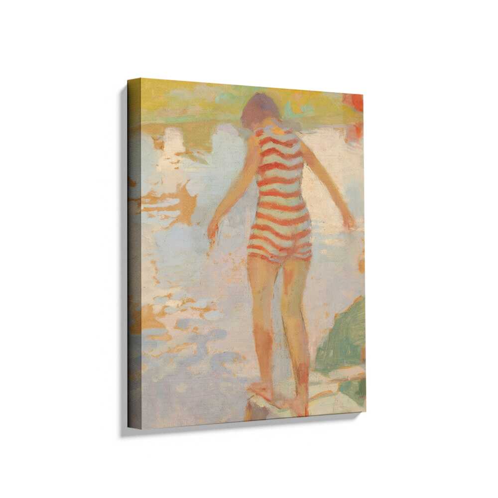 Picasoul - Picasoul Curated - Girl At The Water's Edge - Wall Decor