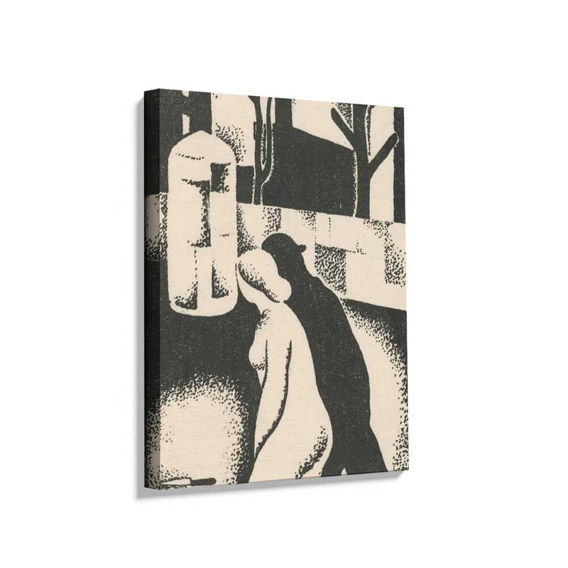 Picasoul - Picasoul Curated - Silhouetted Figures In Urban Landscape - Wall Decor