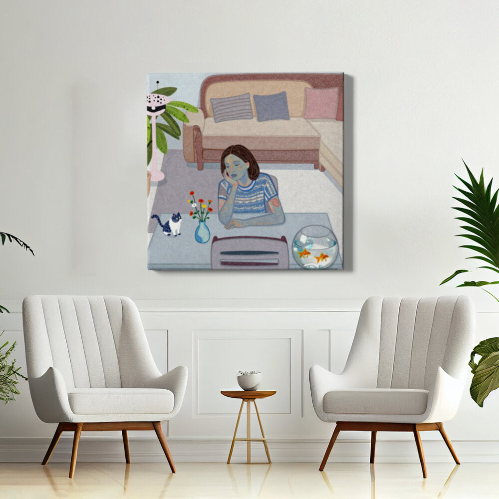 Contemplation In Comfort