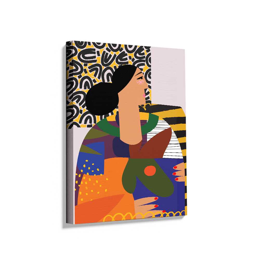 Picasoul - Picasoul Curated - Vibrant Woman Portrait - Wall Decor