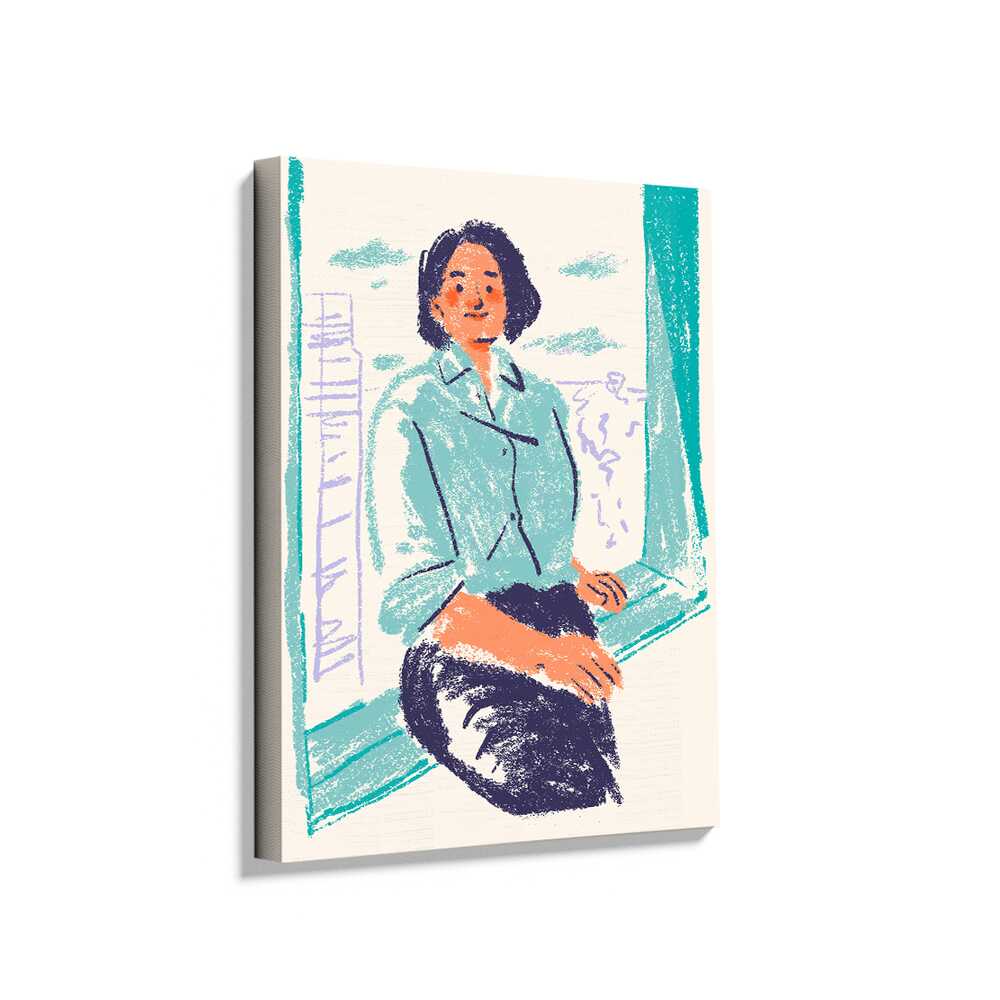 Picasoul - Picasoul Curated - Woman By The Window - Wall Decor