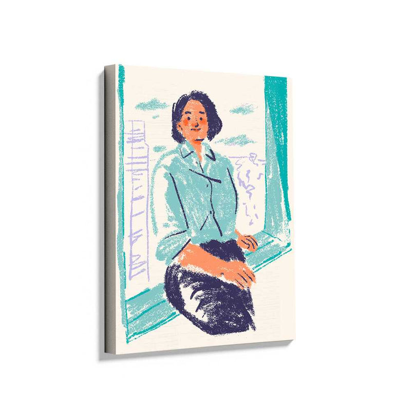 Picasoul - Picasoul Curated - Woman By The Window - Wall Decor