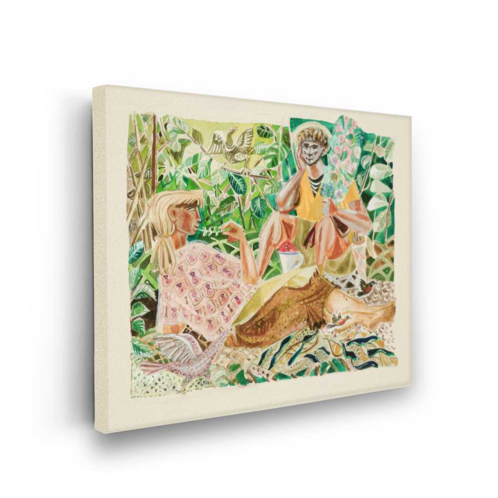Picasoul - Picasoul Curated - Whimsical Garden Encounter - Wall Decor