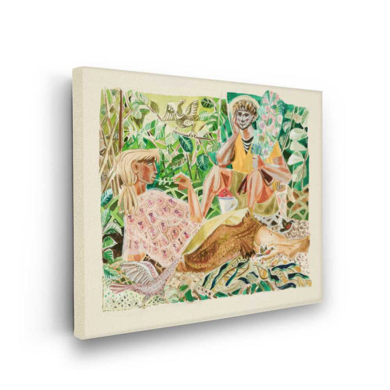 Picasoul - Picasoul Curated - Whimsical Garden Encounter - Wall Decor