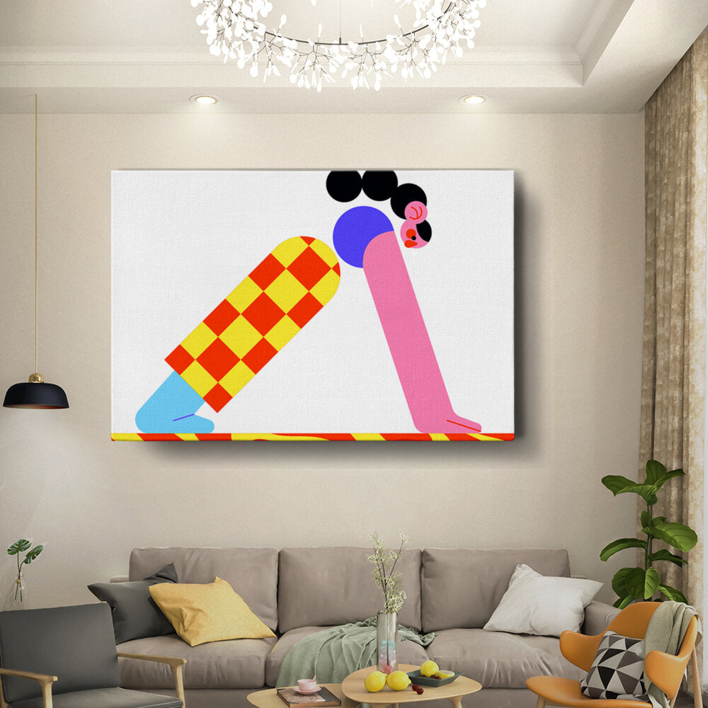 Contemporary Figure In Motion