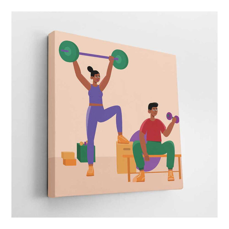Picasoul - Picasoul Curated - Fitness Duo - Wall Decor