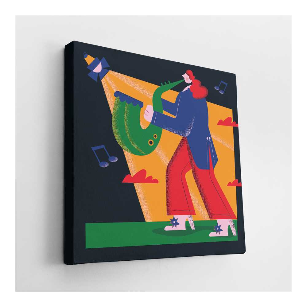 Picasoul - Picasoul Curated - Jazz Man In Action - Wall Decor