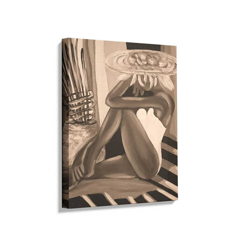 Picasoul - Picasoul Curated - Woman With Fruit Basket - Wall Decor