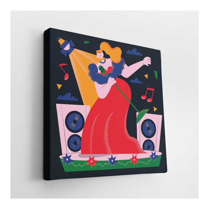 Picasoul - Picasoul Curated - Singing Diva - Wall Decor