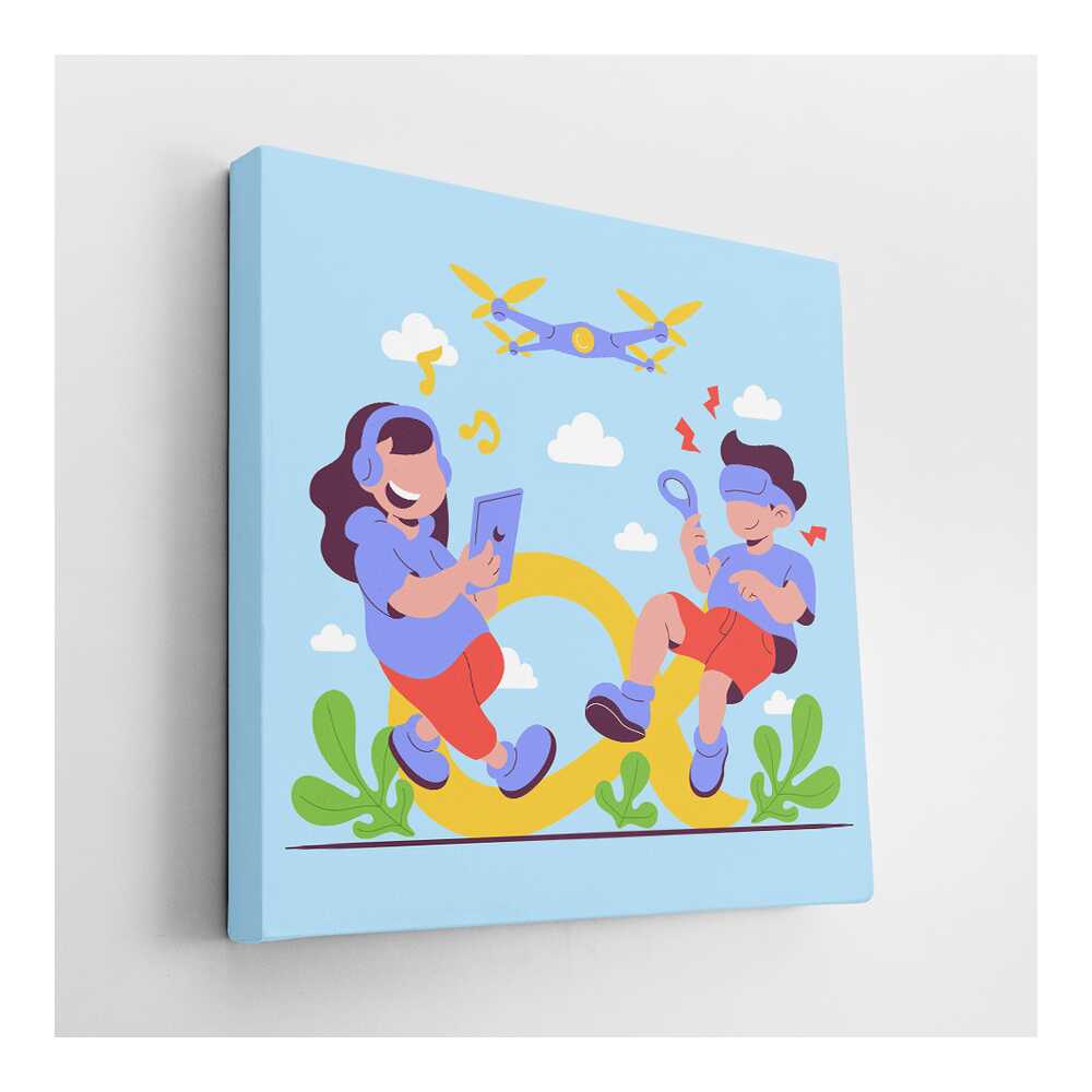 Picasoul - Picasoul Curated - Joyful Playtime - Wall Decor