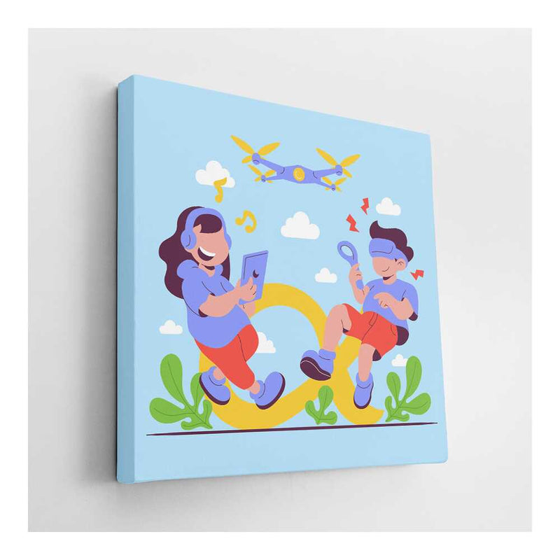 Picasoul - Picasoul Curated - Joyful Playtime - Wall Decor