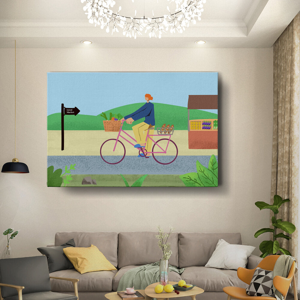 Bicycle To The Market