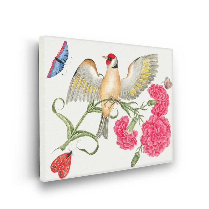 Picasoul - Picasoul Curated - Bird And Flowers - Wall Decor
