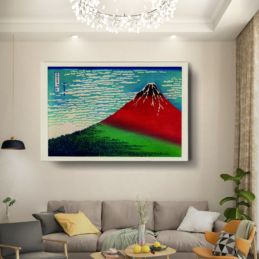 Colorful Mount Fuji