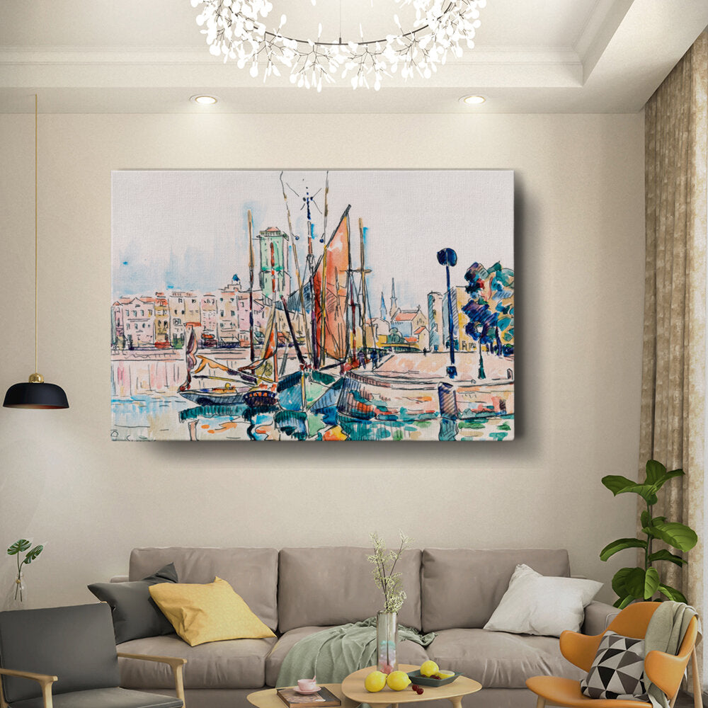 Harbor Scene