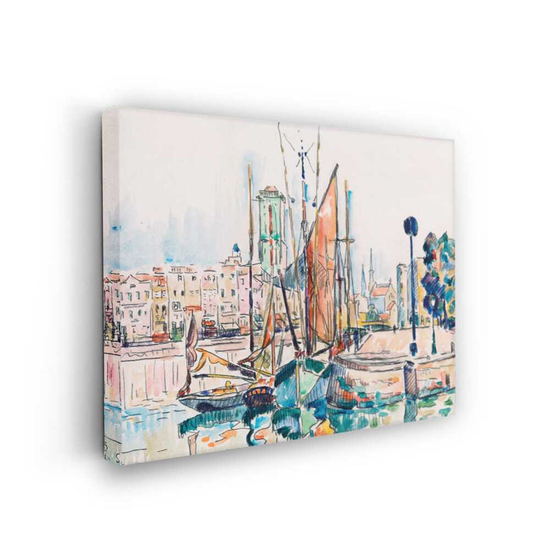 Picasoul - Picasoul Curated - Harbor Scene - Wall Decor