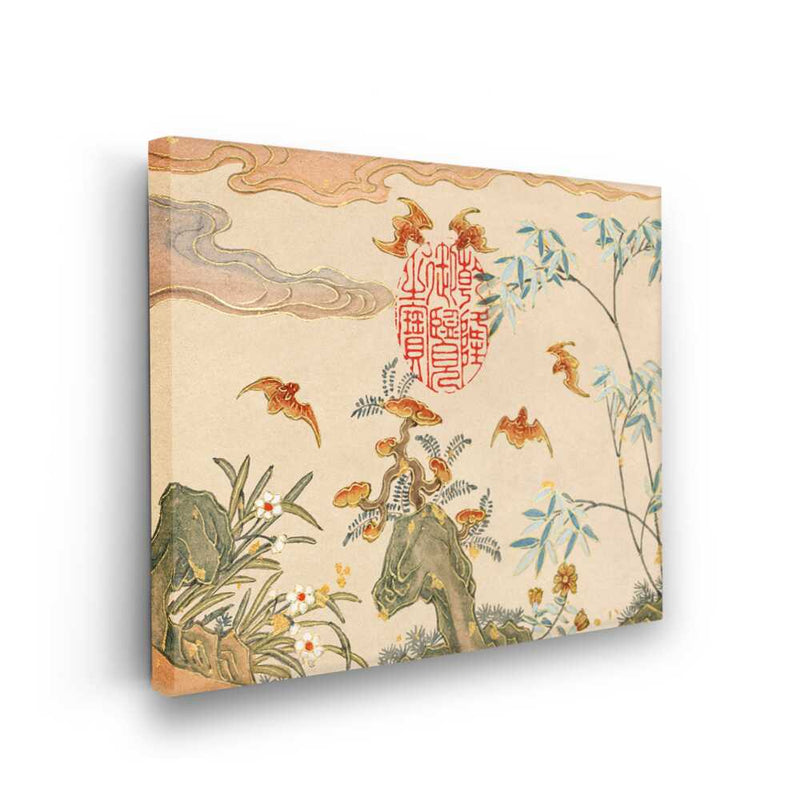 Picasoul - Picasoul Curated - Bats And Bamboo - Wall Decor