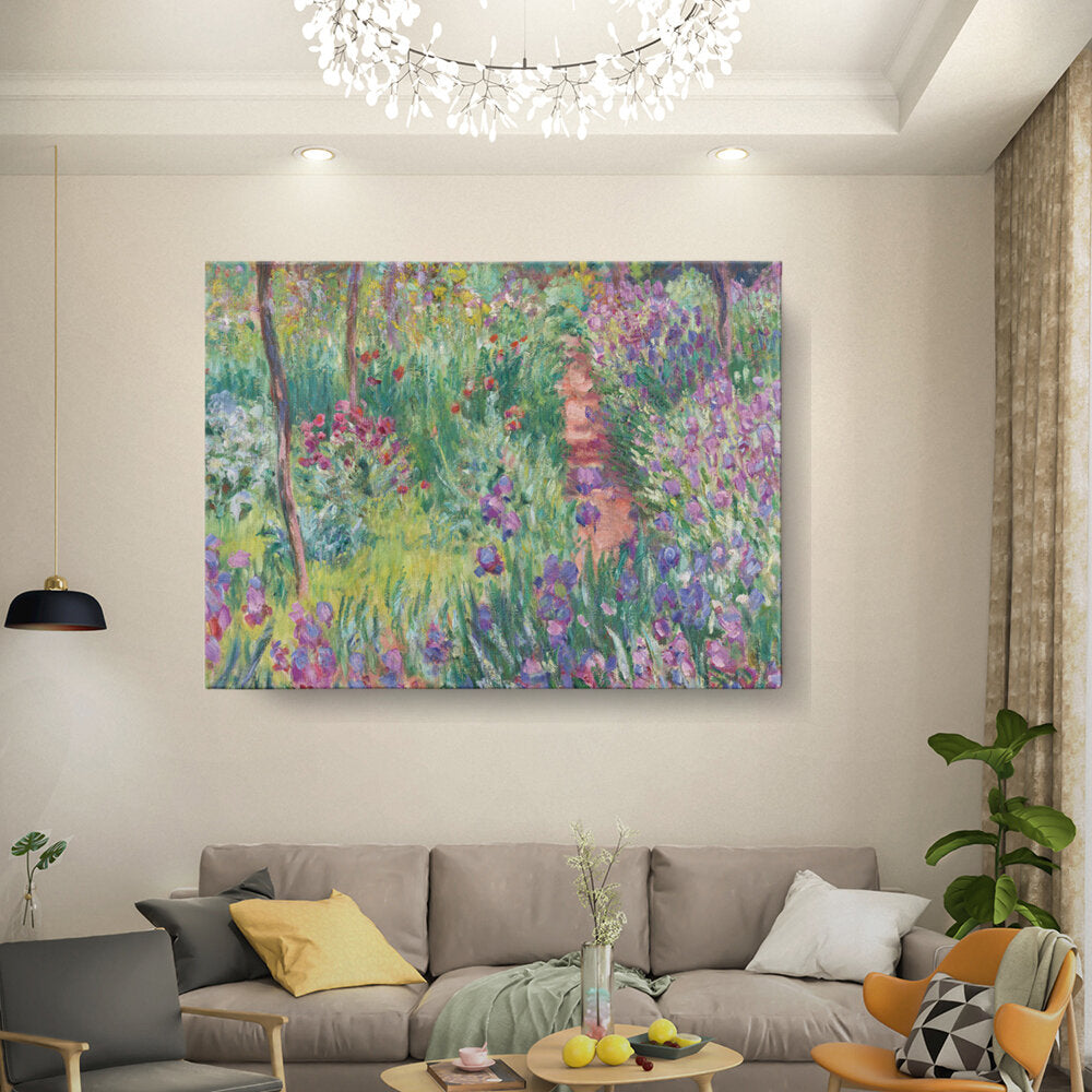 Iris Garden Path