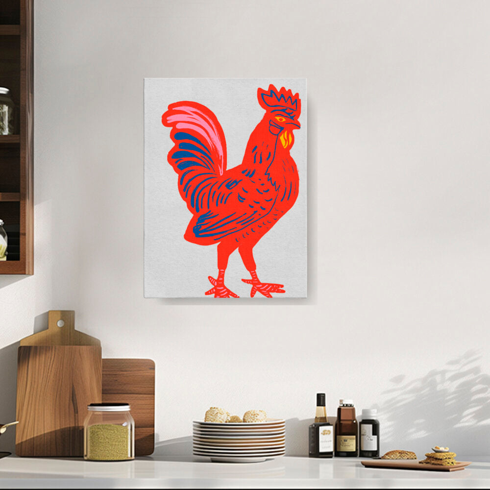 Vibrant Rooster