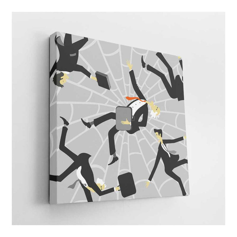 Picasoul - Picasoul Curated - Caught In The Web Of Business - Wall Decor