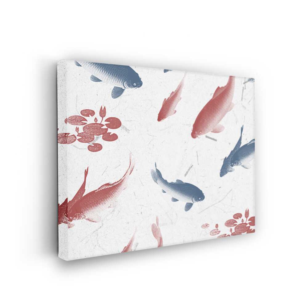 Picasoul - Picasoul Curated - Koi And Water Lilies - Wall Decor