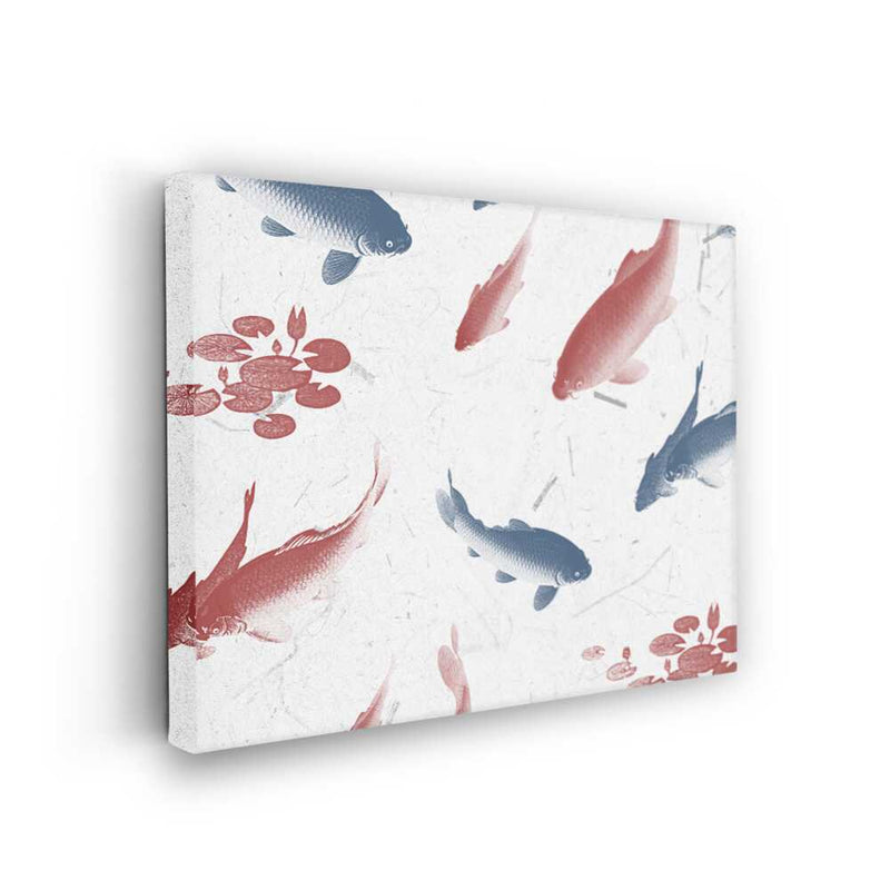 Picasoul - Picasoul Curated - Koi And Water Lilies - Wall Decor