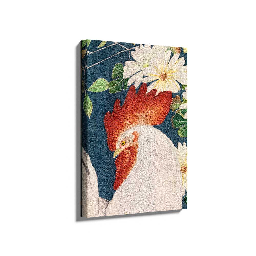 Picasoul - Picasoul Curated - Rooster Among Flowers - Wall Decor
