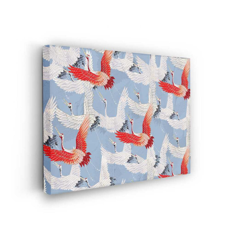 Picasoul - Picasoul Curated - Cranes In Flight 01 - Wall Decor