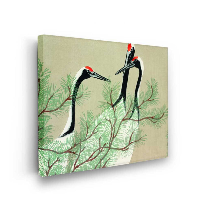 Picasoul - Picasoul Curated - Cranes Among Pines - Wall Decor