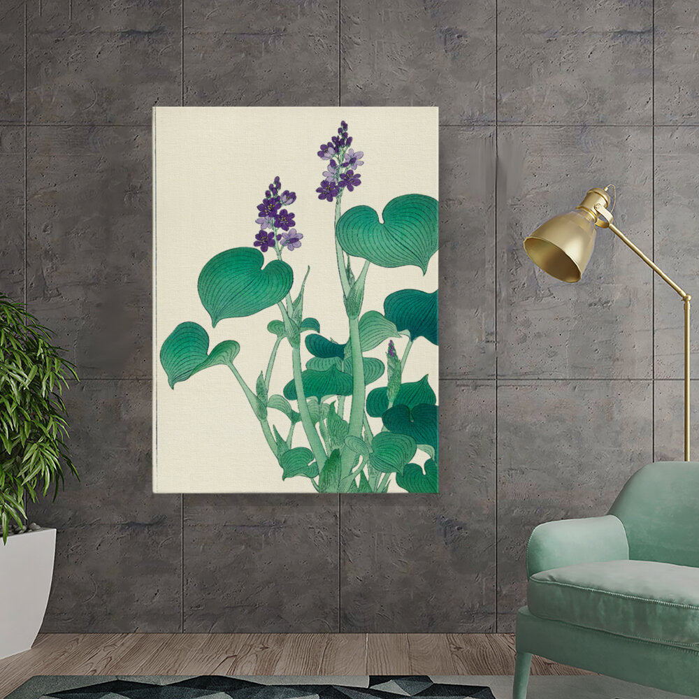 Water Lilies And Leaves