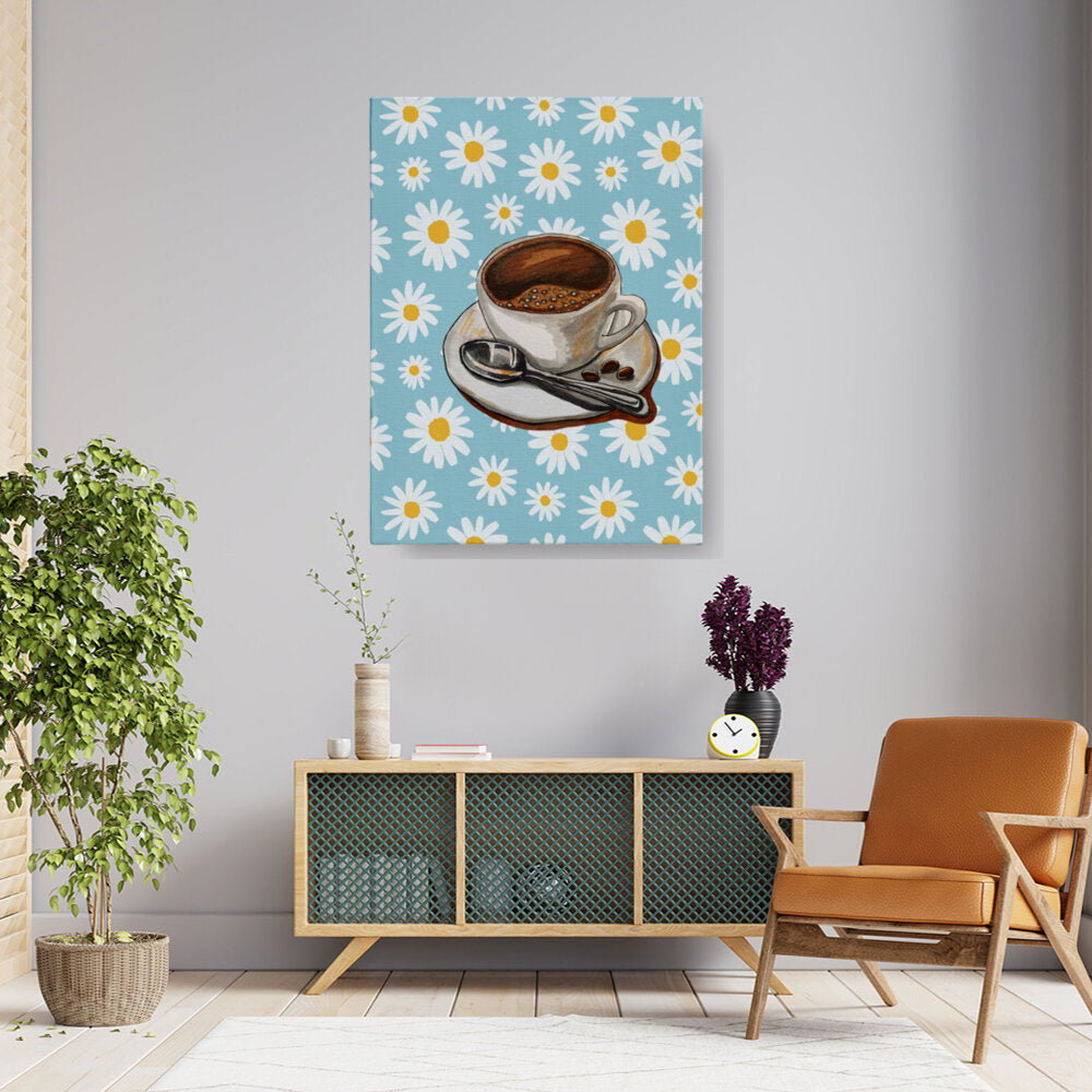 Coffee And Daisies