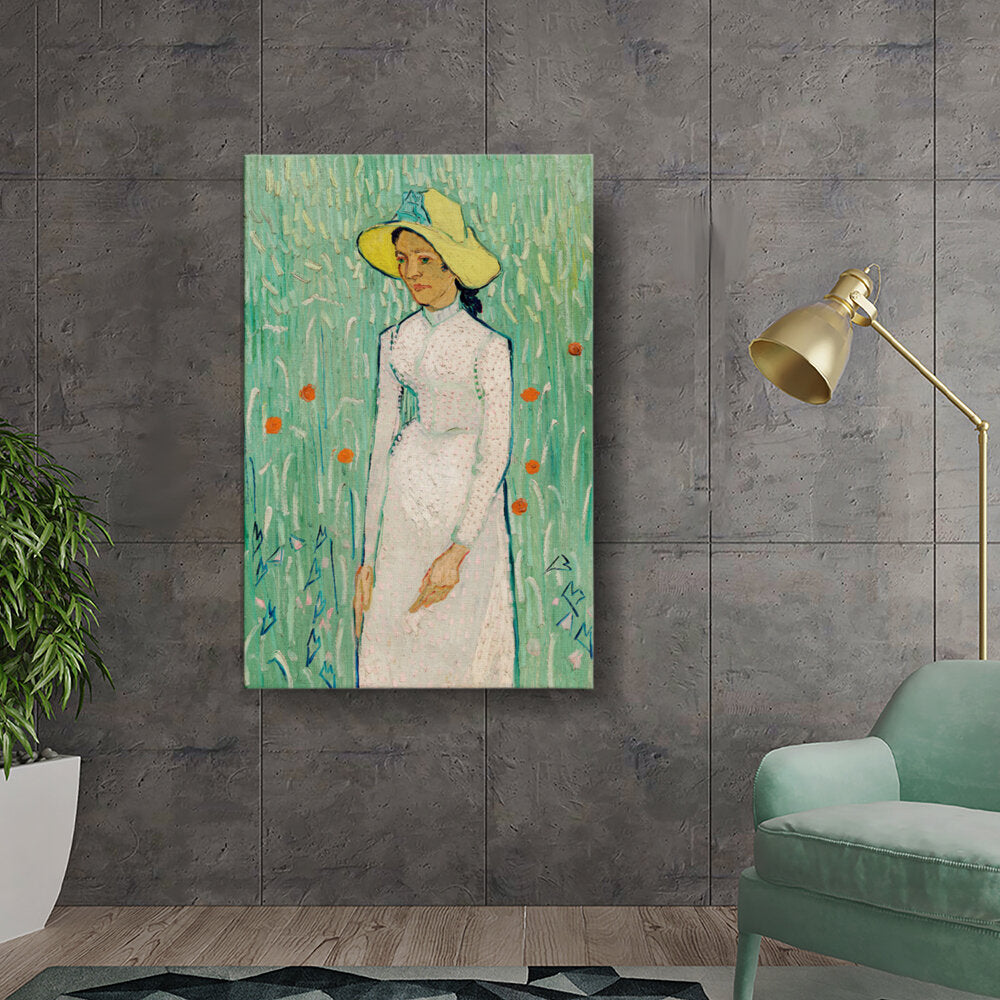 Woman In The Green Field